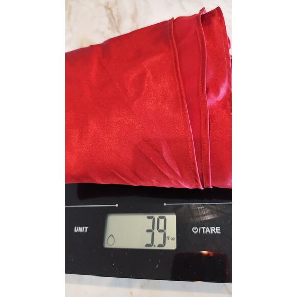 Cinema Red satin camisole with thin straps size XXL for women - Picture 9 of 9